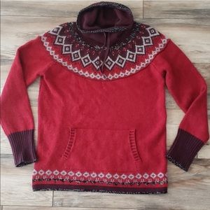 Eddie Bauer Holiday Fair Isle Sweater Large